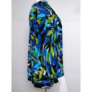 Stephen And Casey Women's Top Sz  M Blue Green